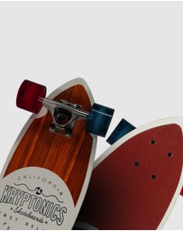 iWorld - Bravo Sports Kryptonics KR23 Min Fat Cruiser Skateboard - Liberty Blue