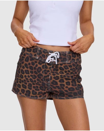 Thrills - Leopard Shorts