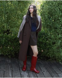 AERE - Orla Double Faced Wool Coat