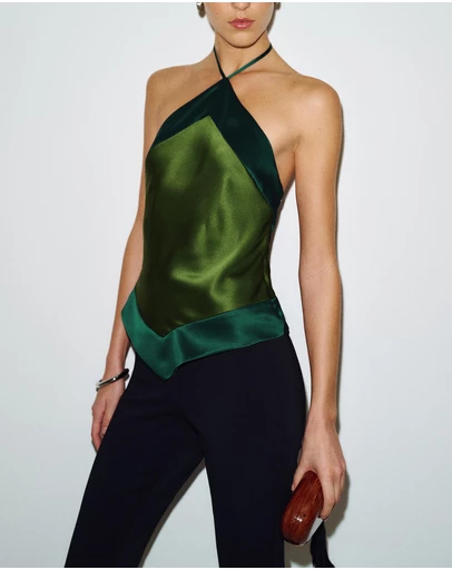 Reformation - Jillian Silk Top