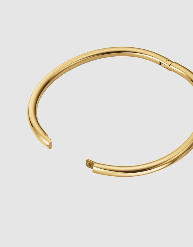 Rosefield - Plain Gold-Tone Bangle