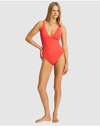 Sea Level Australia - Essentials Edit Longline Tie Back One Piece