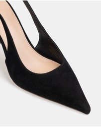 Wittner - Leia Suede Leather Slingbacks