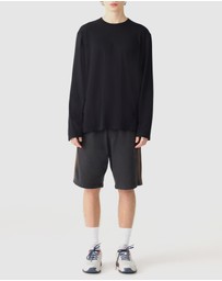 Bassike - Universal Pull On Denim Shorts