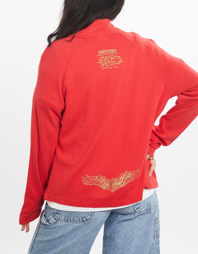 Vintage by The Real Deal - Pre Loved - Vintage Harley Davidson Full Zip Sweatshirt