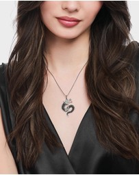 THOMAS SABO - Dragon pendant with black zirconia