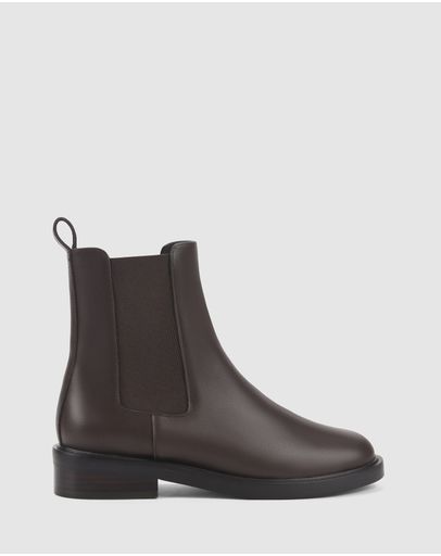 Chocolate Brown Leather
