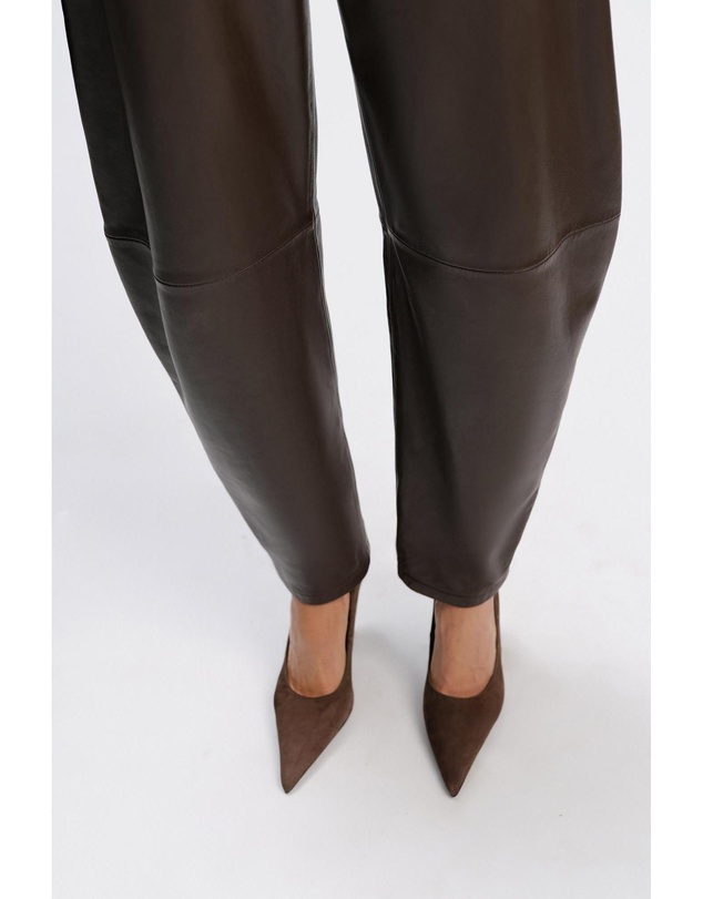 Bardot - Ryan Leather Barrel Pant