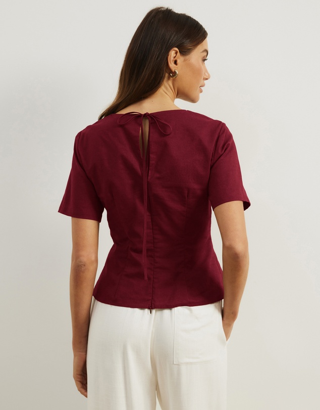 Atmos&Here - Maya Pin Tuck Top