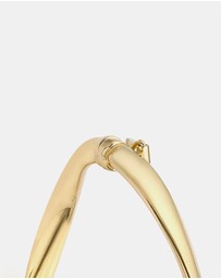 Zoe Olivia - 9K Gold Organic Twist Bangle