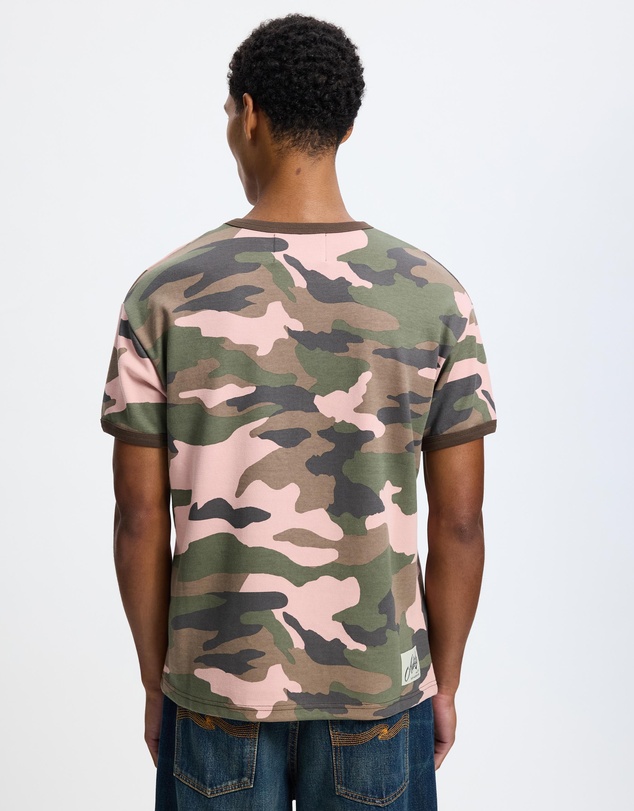 Andersson Bell - Essential Camouflage Ringer T-Shirt