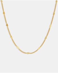 SAINT VALENTINE - Fine Heart Chain Necklace - Gold