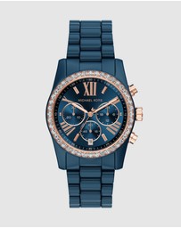 Michael Kors - Lexington Blue Chronograph Watch
