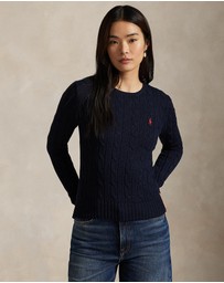 Polo Ralph Lauren - Cable-Knit Cotton Crewneck Sweater