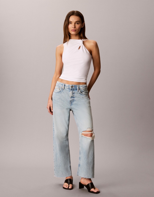 Calvin Klein Jeans - Relaxed Crop Jeans