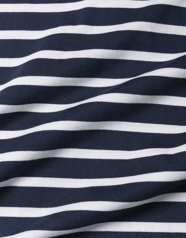 Seasalt - Seasalt Cornwall Navy Sailor 3/4 Sleeve Top Jersey
