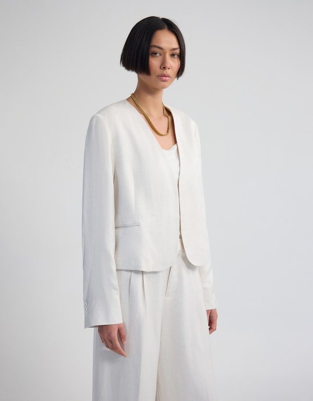 Oxford - Alina Crop Blazer
