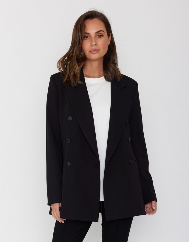 ALEXANDRA - Macadam Blazer Black