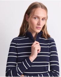 Sportscraft - Lucy Zip Funnel Neck Top