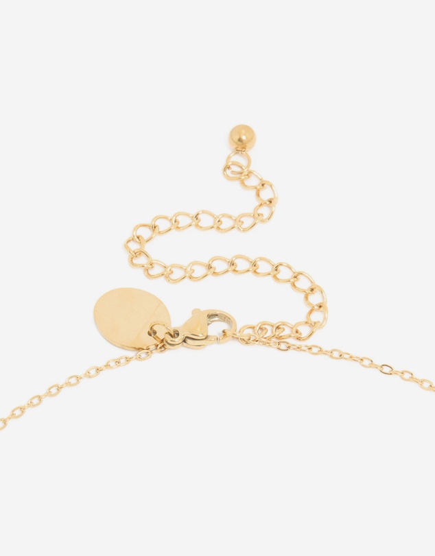 Lovisa - Waterproof Gold Plated Stainless Steel September Birth Flower Aster Necklace
