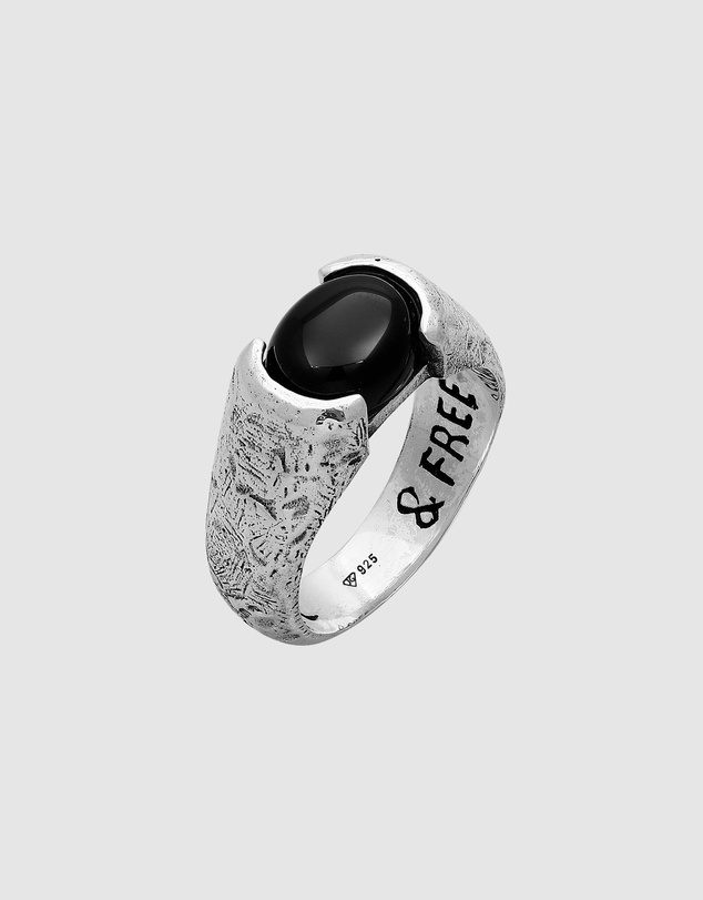 Haze & Glory - ICONIC EXCLUSIVE - Liberty Ring in Oxidised 925 Silver