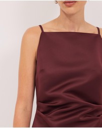 Calli - Marla Satin Mini Dress