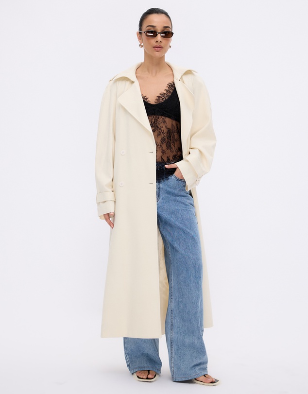 Minima Esenciales - Mid Rise Wide Leg Jeans