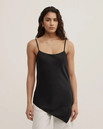 Witchery - Scarf Hem Longline Tank