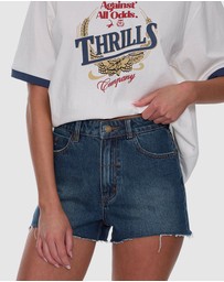 Thrills - Sadie High Rise Micro Shorts