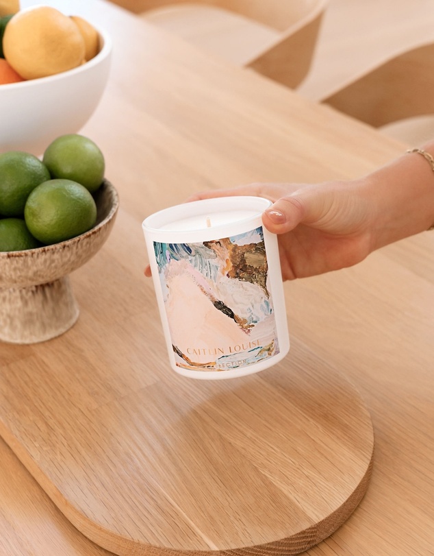 Caitlin Louise Collection - Wood Sage & Sea Salt Artist Candle