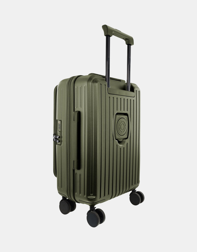 Pierre Cardin - Pierre Cardin Front-Opener Hard Shell Medium and Cabin 2-Piece Set Bundle