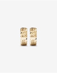 Michael Hill - 11mm Huggie Earrings in 10kt Yellow Gold