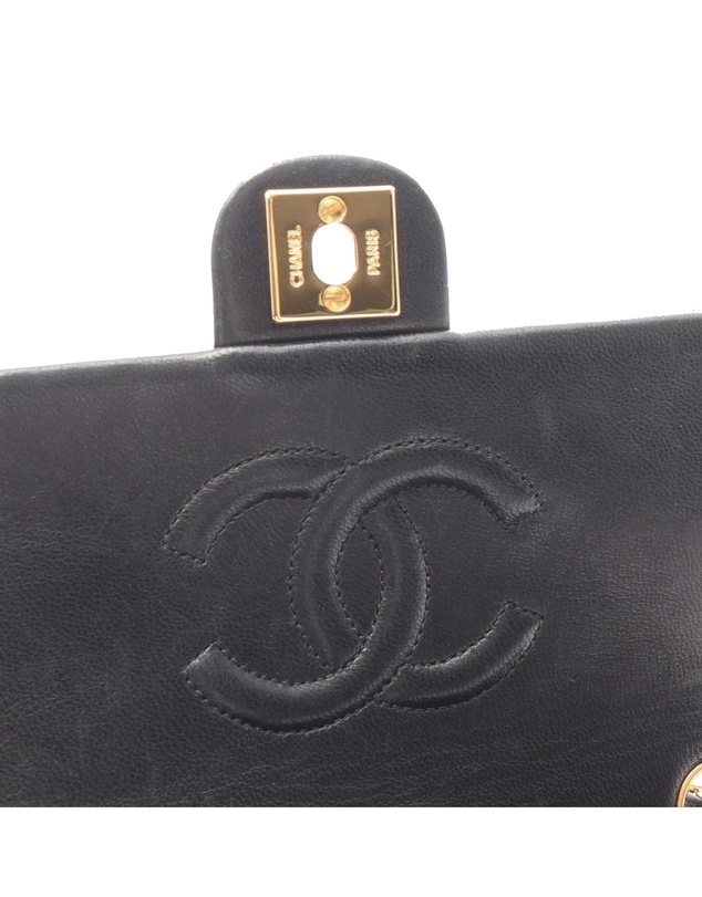 Pre-Loved by Azura Reborn - Pre-Loved Mini Square Classic Lambskin Single Flap