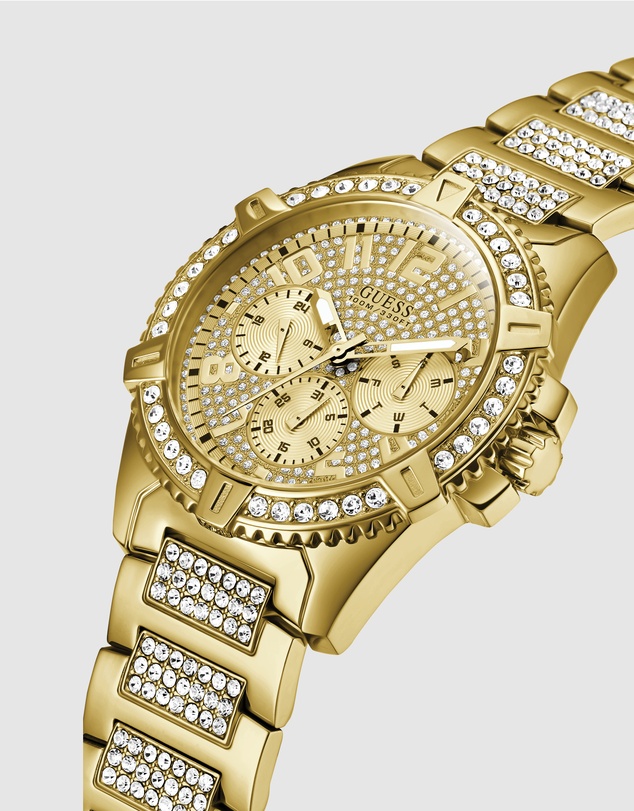 GUESS - Frontier Gold Tone 48mm Watch