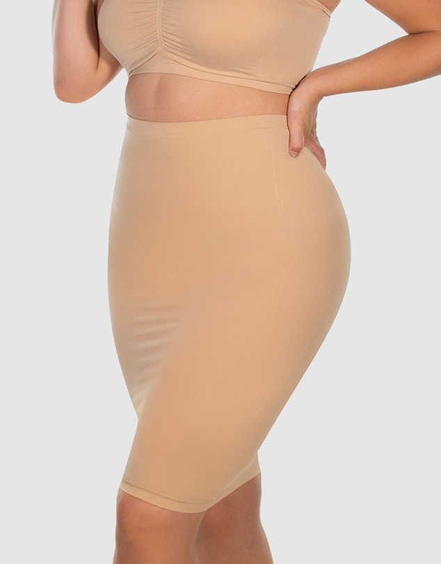 B Free Intimate Apparel - High Waist Slip Skirt