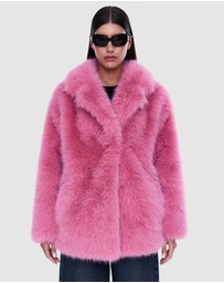 ENA PELLY - Emily Faux Fur Jacket