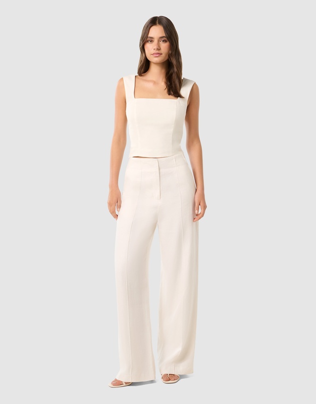 Forever New - Posey Linen Wide Leg Pants