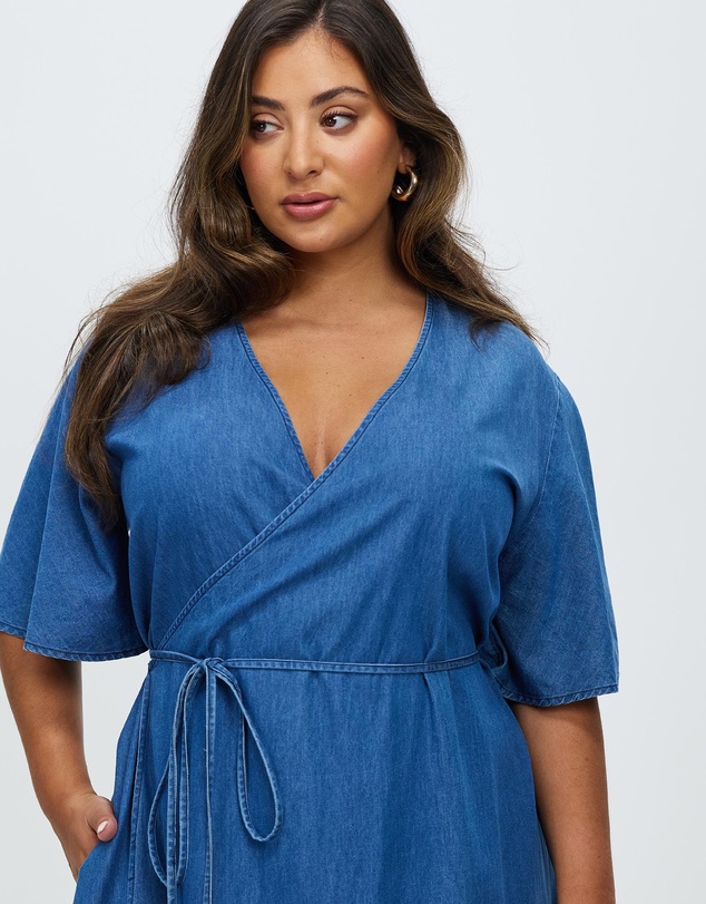 Hope & Harvest - Hadley Maxi Wrap Dress