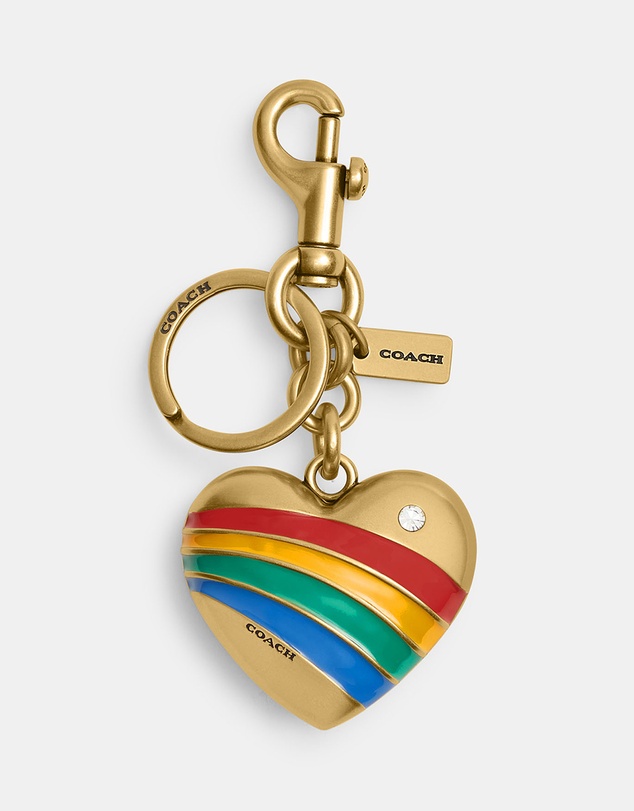 Coach - Heart Bag Charm