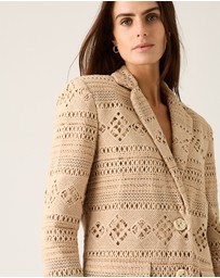 MOS The Label - Daniela Textured Blazer