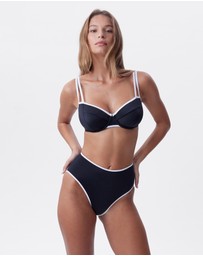 Bras N Things - Skye High Bikini Bottom - Black