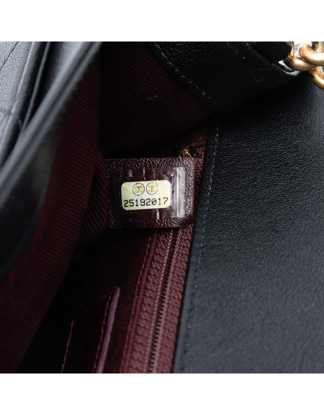 Pre-Loved by Azura Reborn - Pre-Loved Quilted Calfskin Front Chain Flap