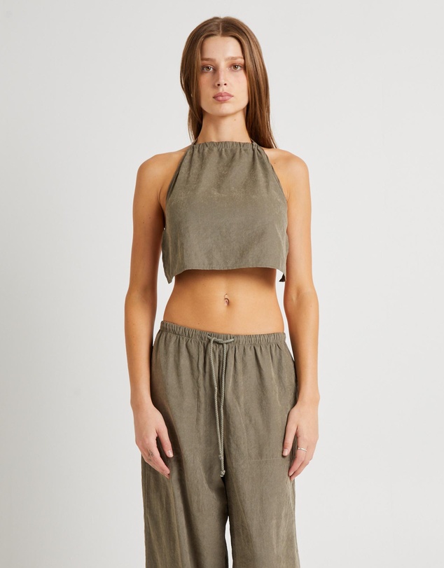 Subtitled - Sahara High Neck Top