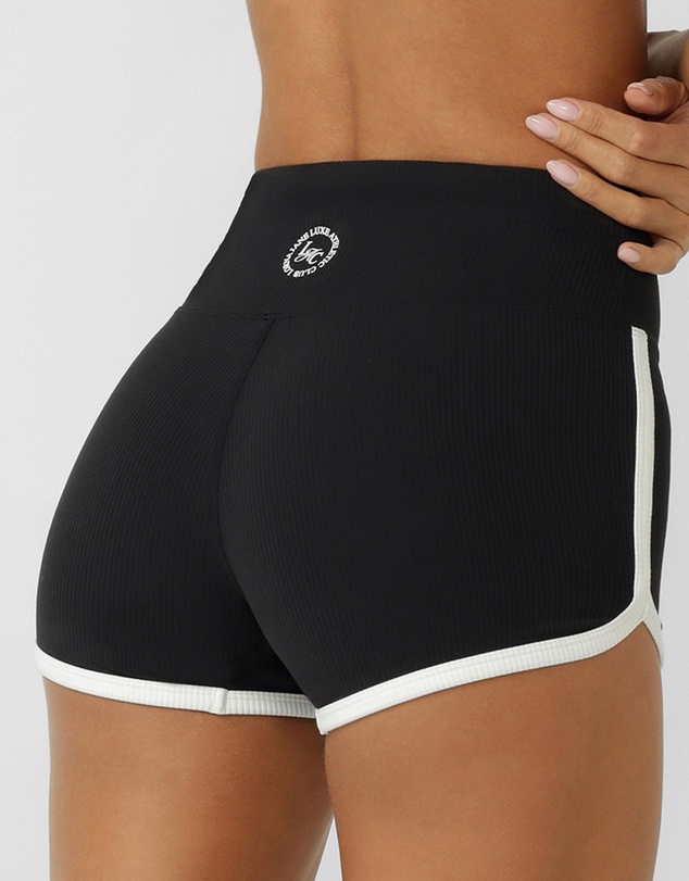 Lorna Jane - One To Watch 7cm Luxe Rib Bike Shorts