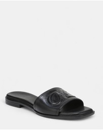Naturalizer - Genevieve Slide - Black Leather