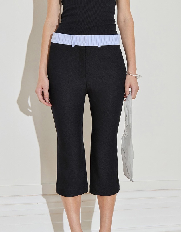 Maison Essentiele - Tailored Capri Pants
