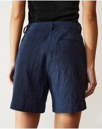 Atmos&Here - Leslee Chambray Shorts