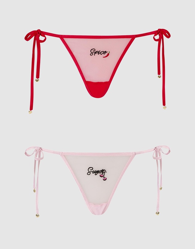 Ann Summers - Sugar and Spice String 2PK Multi