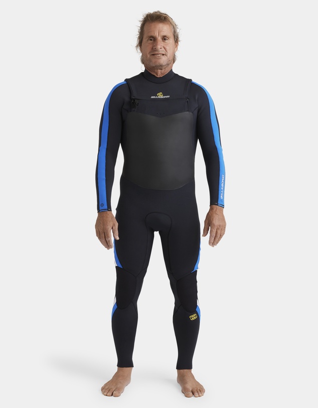 Billabong - Mens 3/2mm Oscillator Chest Zip Steamer Wetsuit