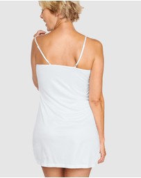 Naturana - Spaghetti Strap Underskirt Lingerie Slip Dress